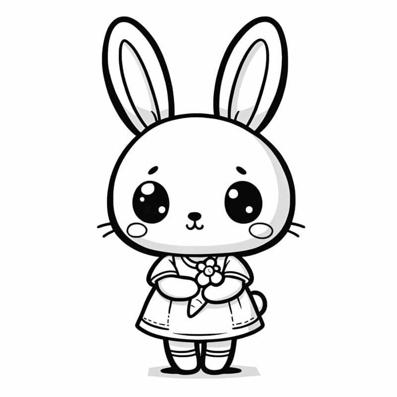 ảnh con thỏ cute