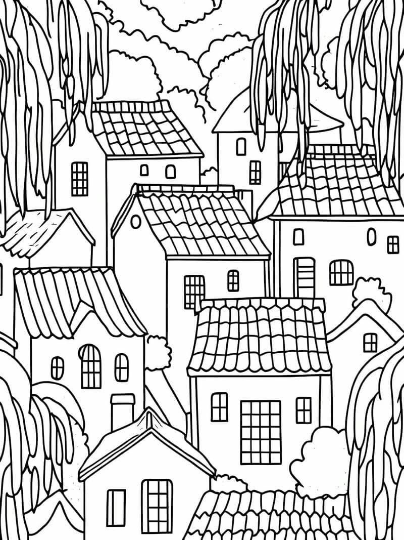 ảnh phong cảnh đơn giản