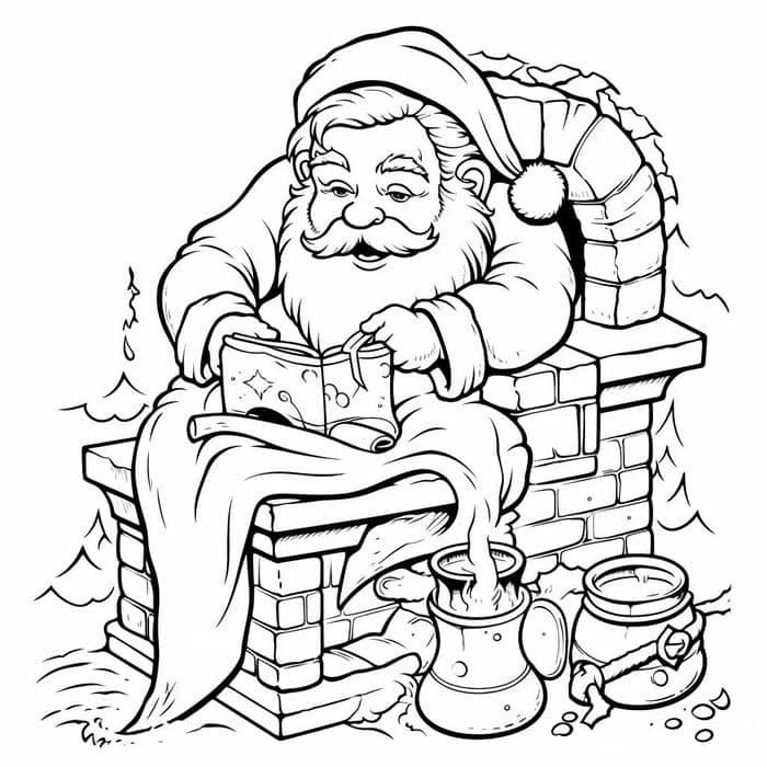 ảnh tô màu giáng sinh