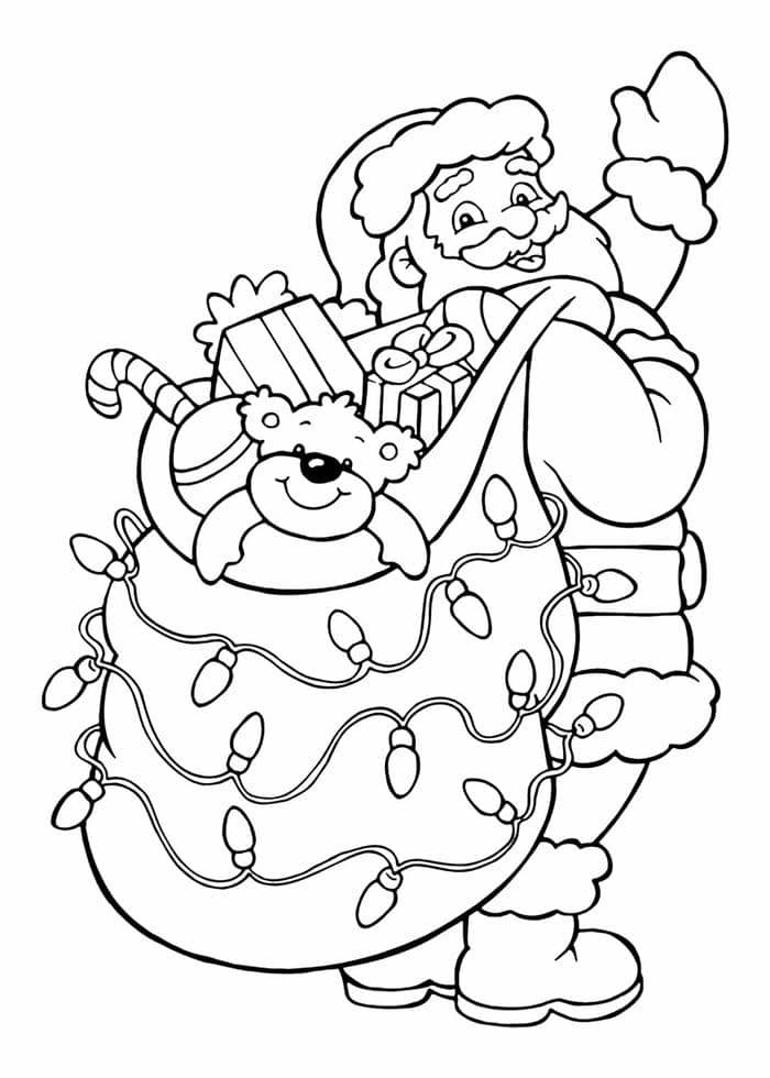 ảnh tranh ông già noel