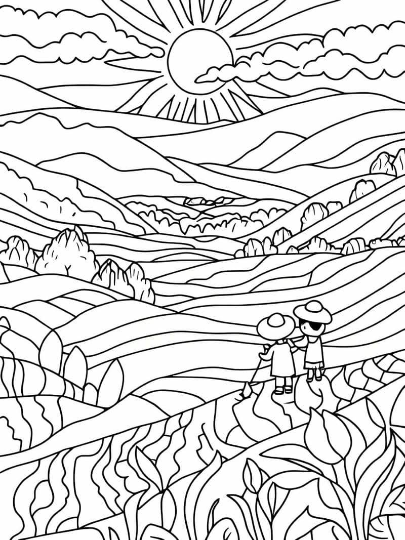 ảnh tranh phong cảnh