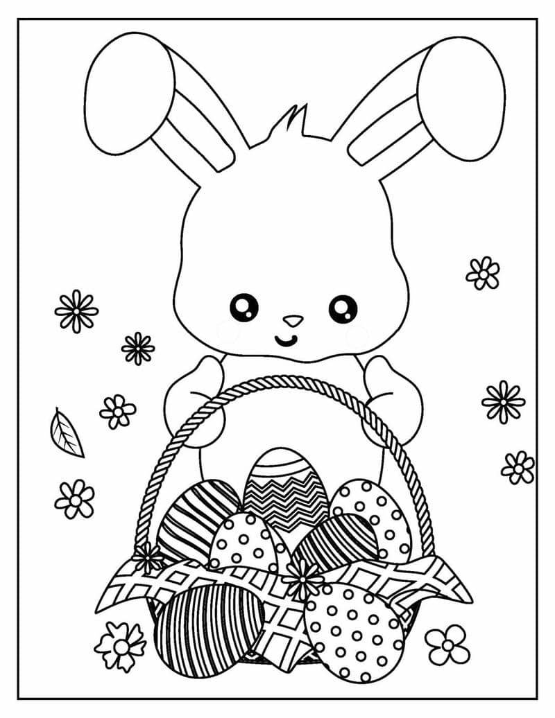 cute thỏ con dễ thương chibi