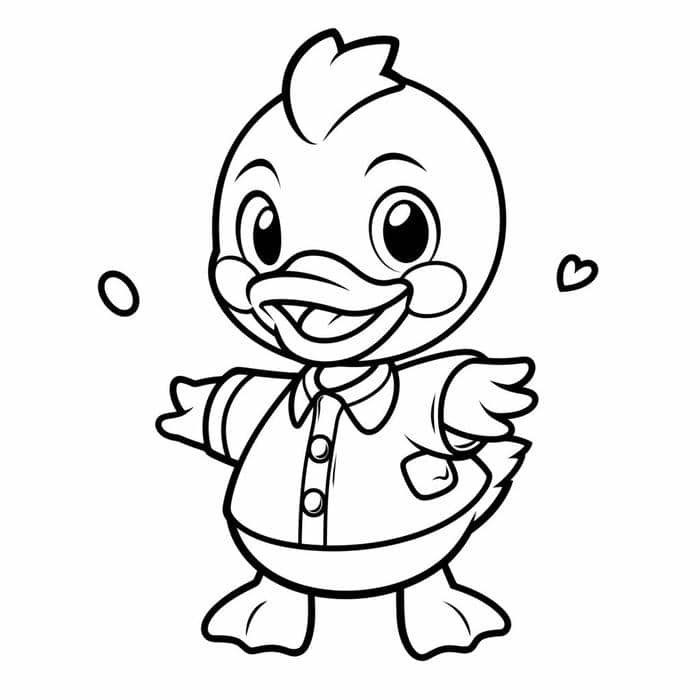 hình ảnh tranh con vịt