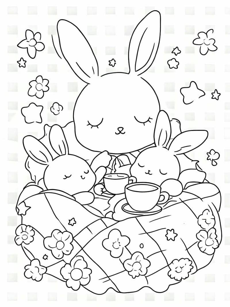 hình con thỏ cute