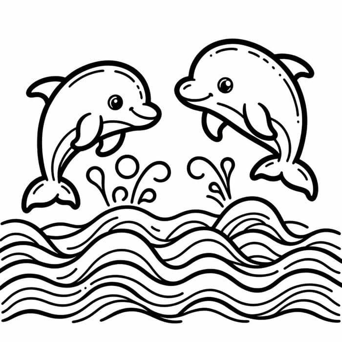 hình con vật cho bé tô màu