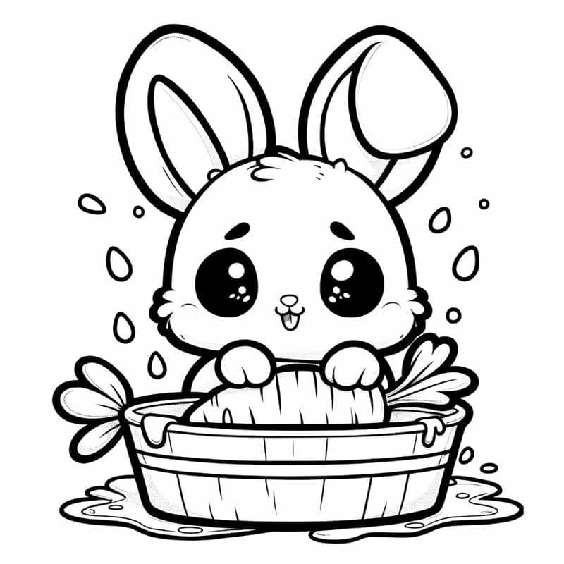 hình thỏ tô màu