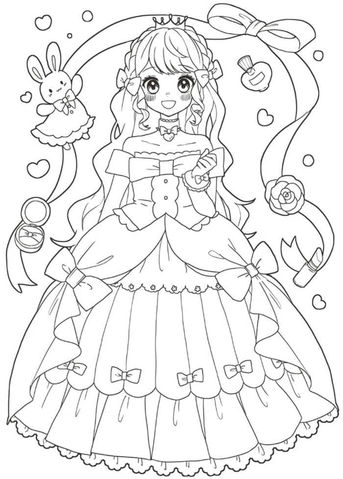 hình tranh to màu búp be giấy thay đồ