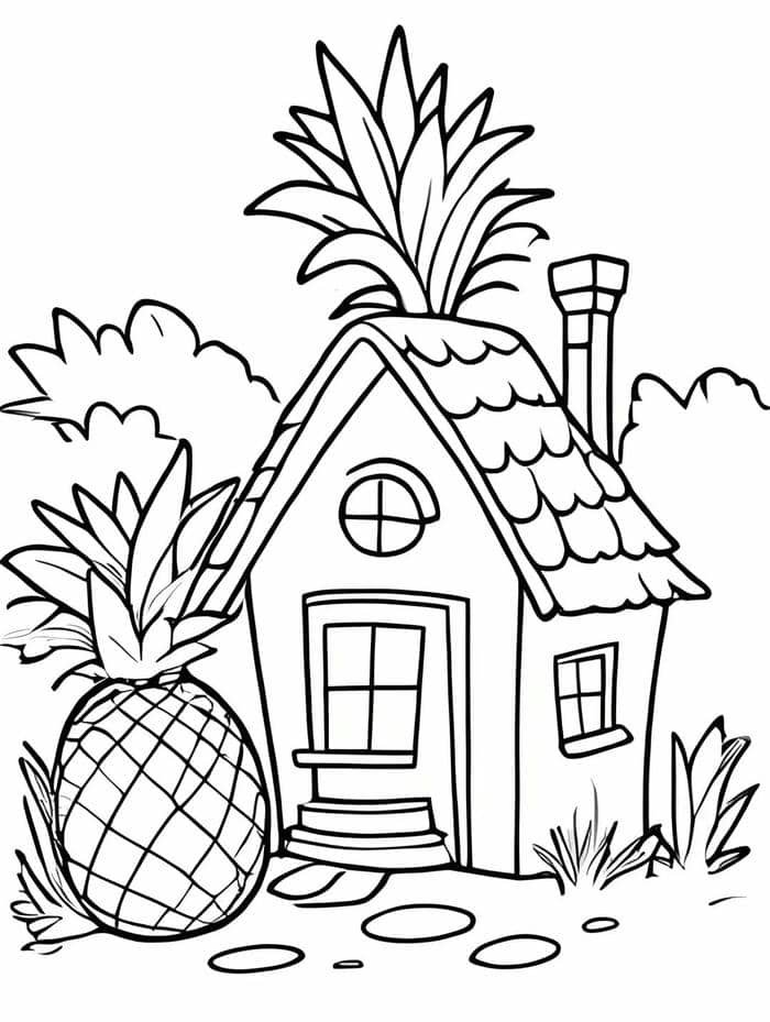 hình vẽ ngôi nhà