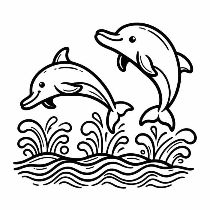 tô màu hình con cá