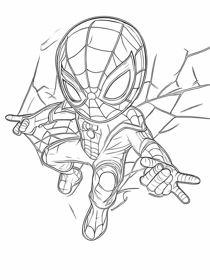 tô màu người nhện