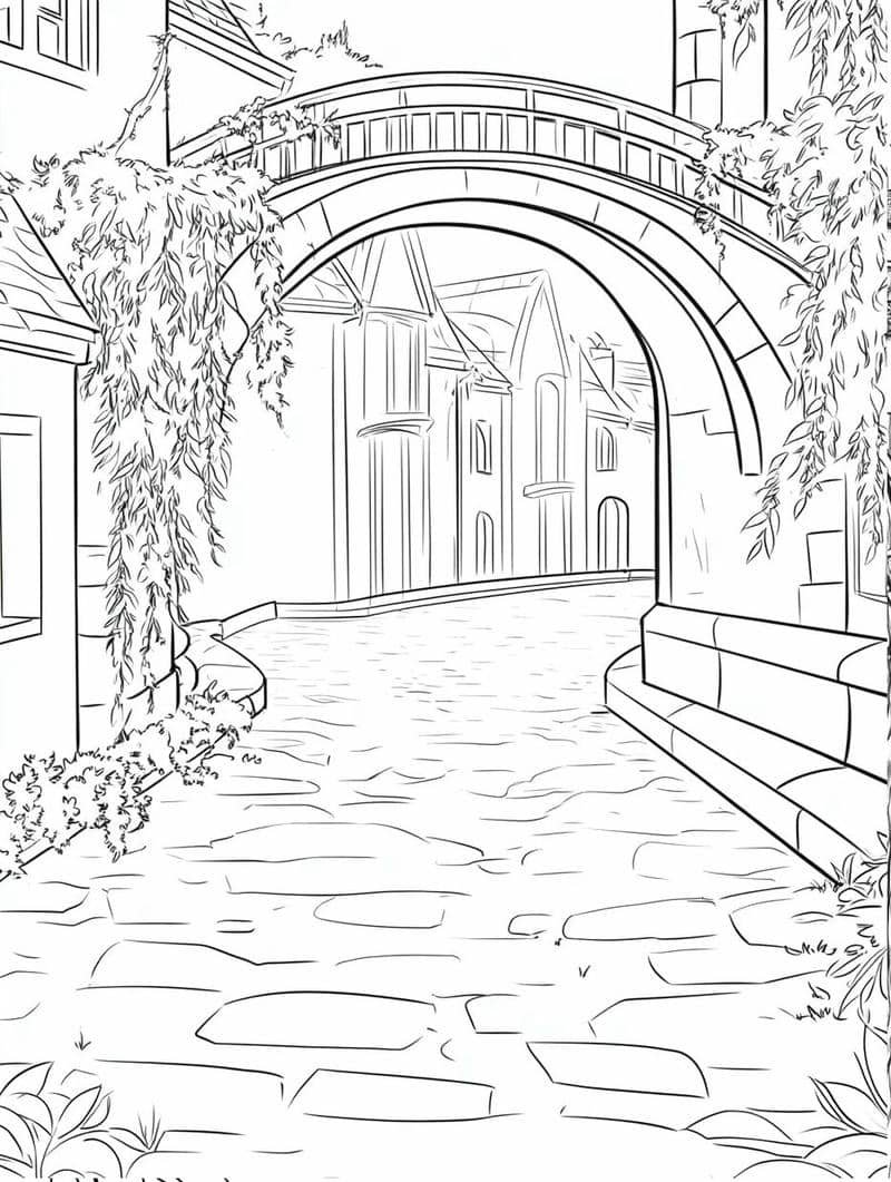 tô tranh phong cảnh