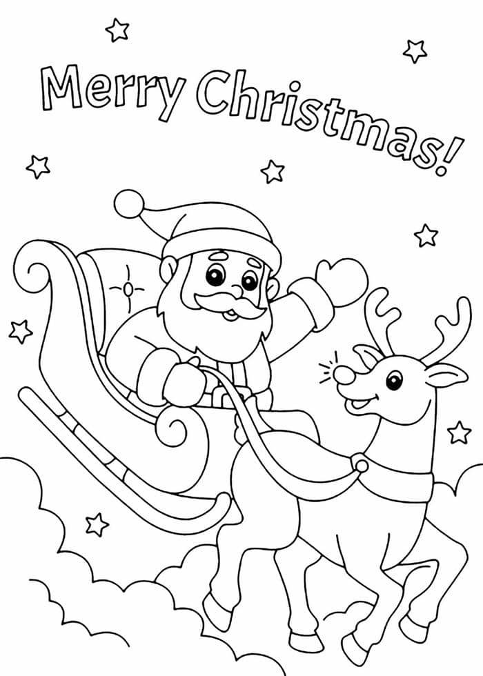 tranh ông già noel