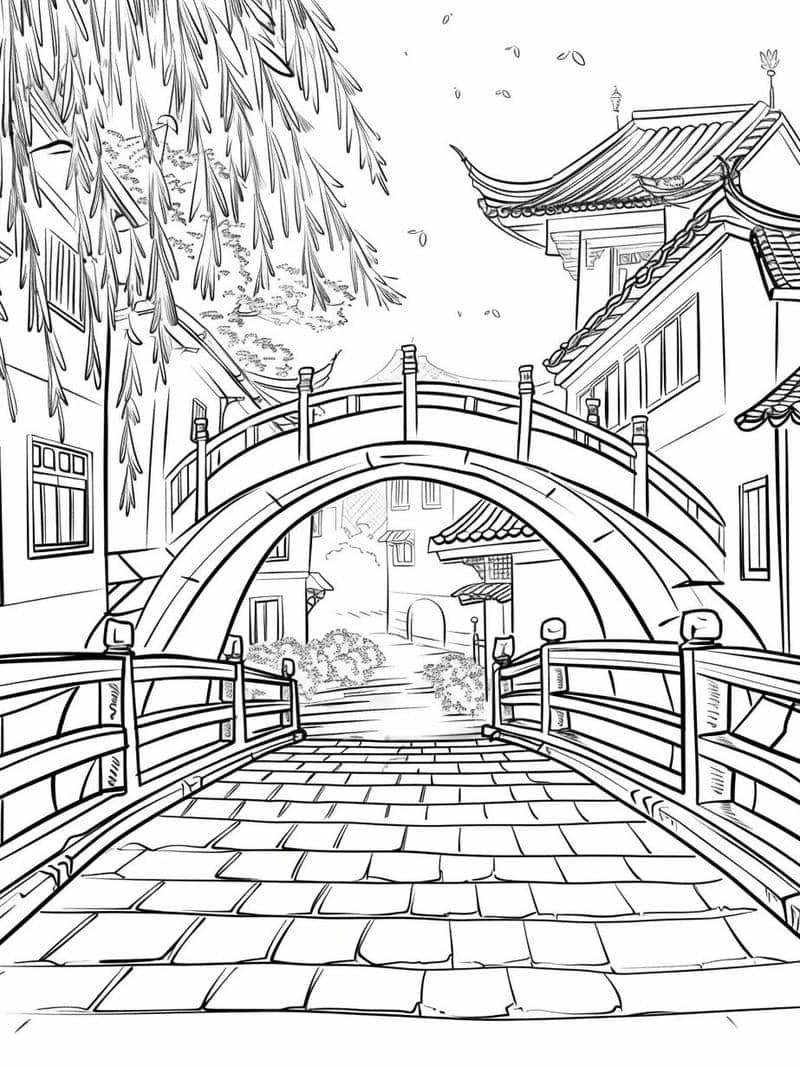 tranh tô màu chill