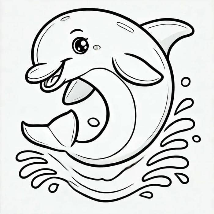 tranh tô màu con cá