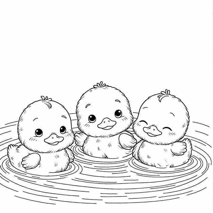 tranh to mau con vit