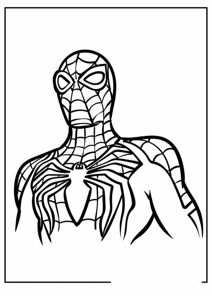 tranh to mau spiderman