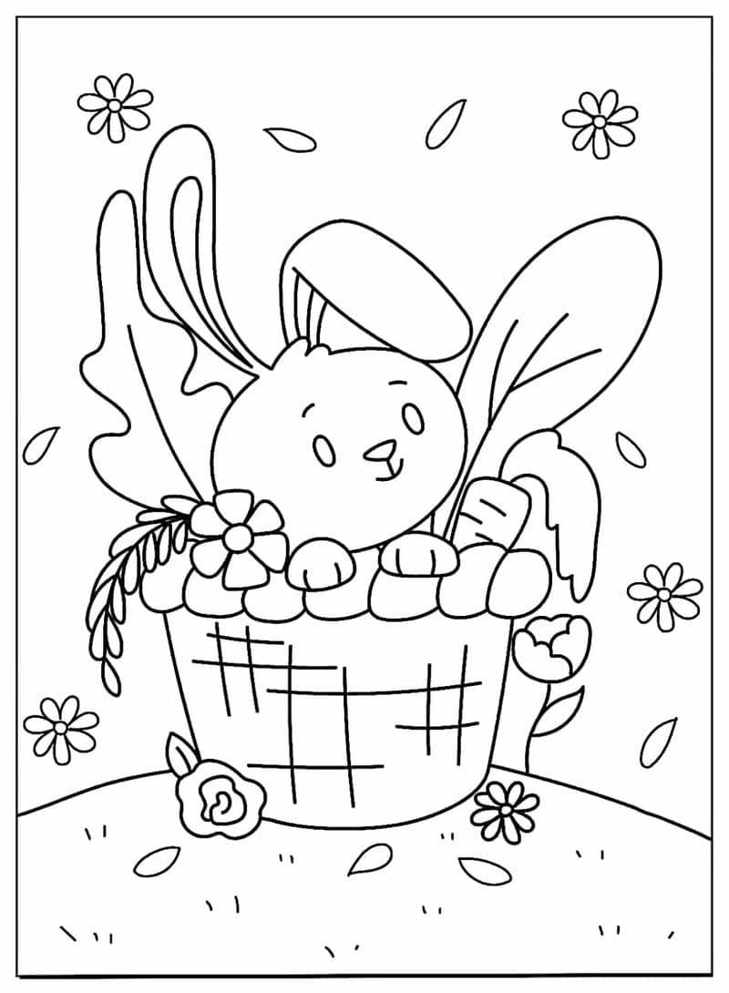 vẽ con thỏ chibi