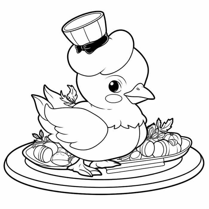 vẽ tranh con vịt