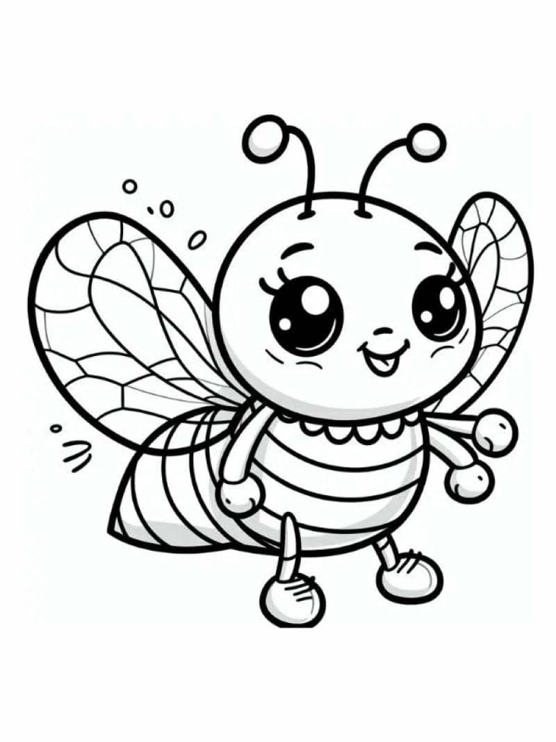 hình con ong ngộ nghĩnh