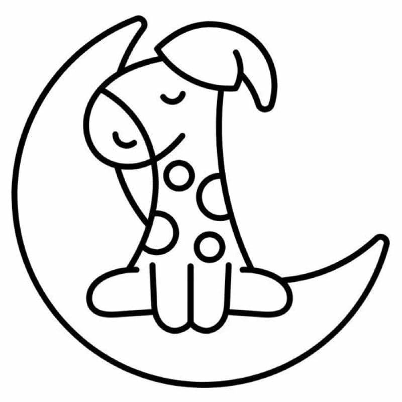 hình tô màu hươu cao cổ