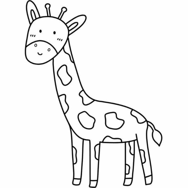 tranh hươu cao cổ