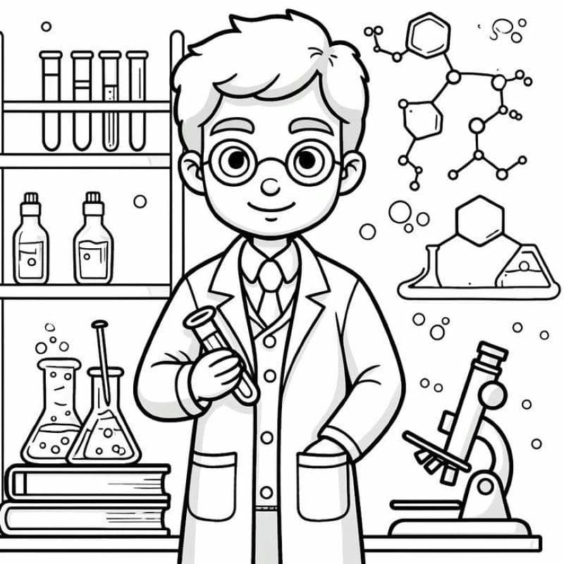 vẽ bác sĩ thú y