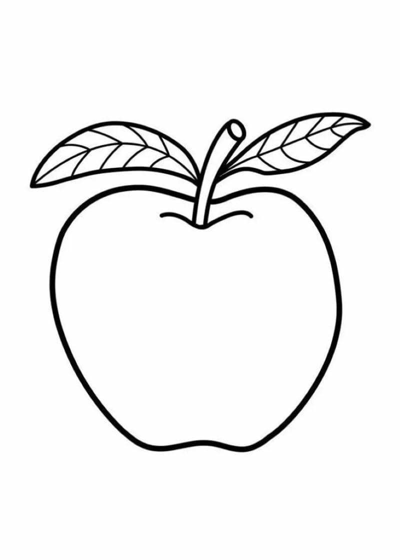 vẽ quả táo