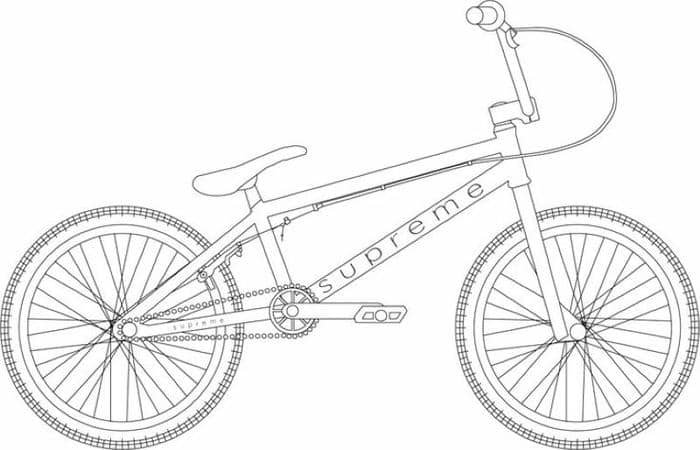 xe đạp hình vẽ