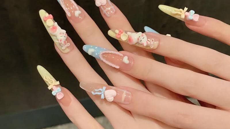 Khám phá 78+ mẫu nail cute dễ thương, đáng yêu và nổi bật