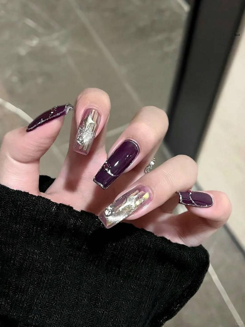 nail tím (30)