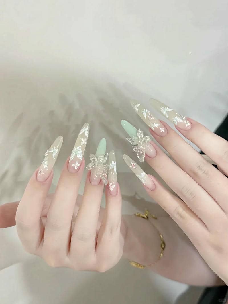 nail xanh lá (22)