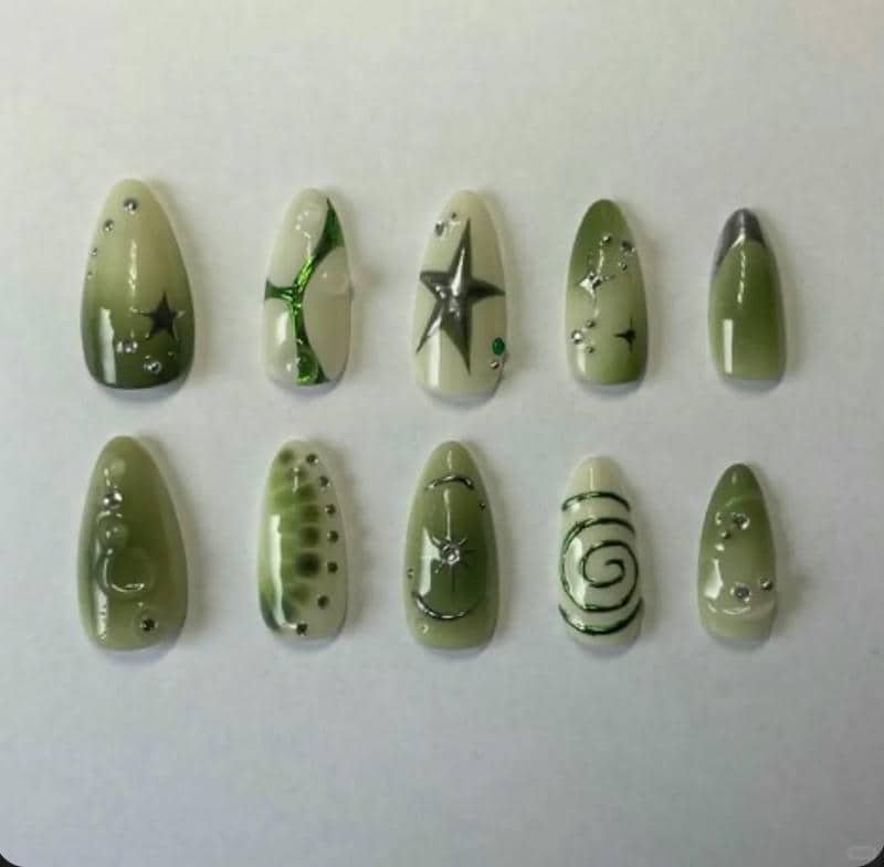 nail xanh lá (27)