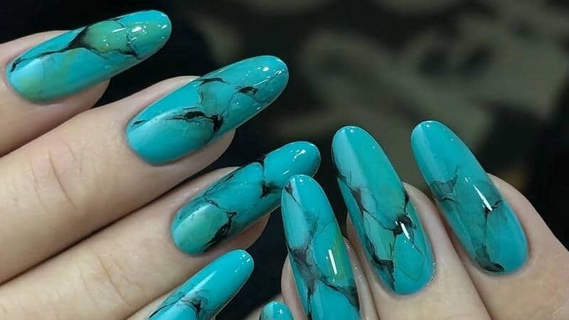 Gợi ý 50+ mẫu nail xanh ngọc sang trọng, tinh tế và cuốn hút