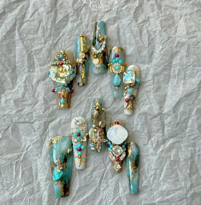 nail xanh ngọc (3)