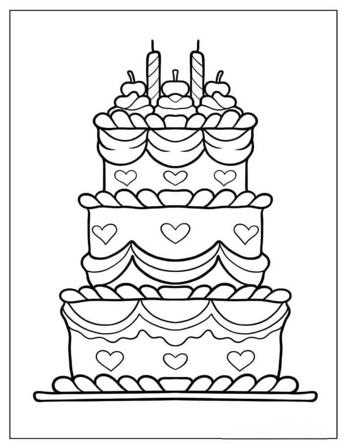 tranh tô màu bánh sinh nhật (19)