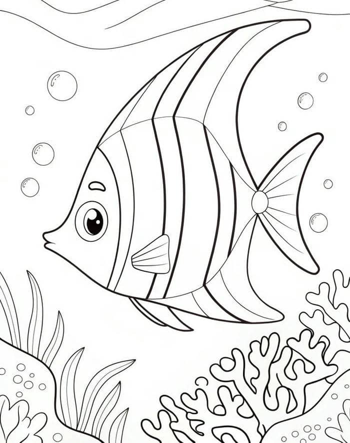 tranh tô màu con cá (12)