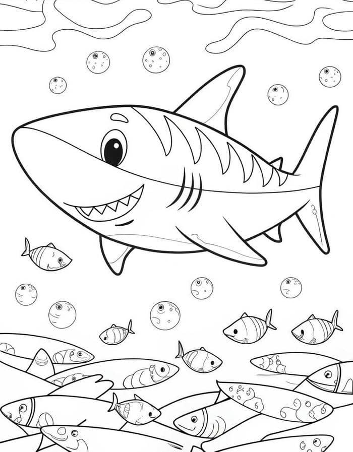 tranh tô màu con cá (14)