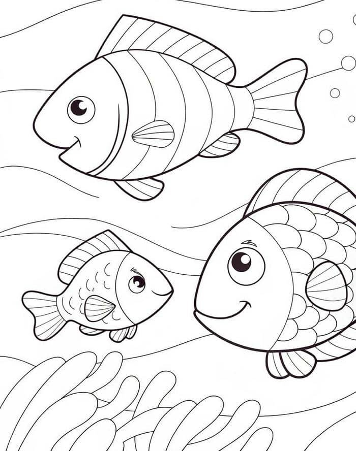 tranh tô màu con cá (15)