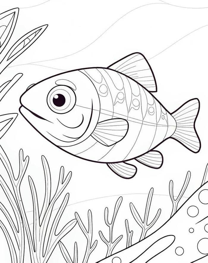 tranh tô màu con cá (3)