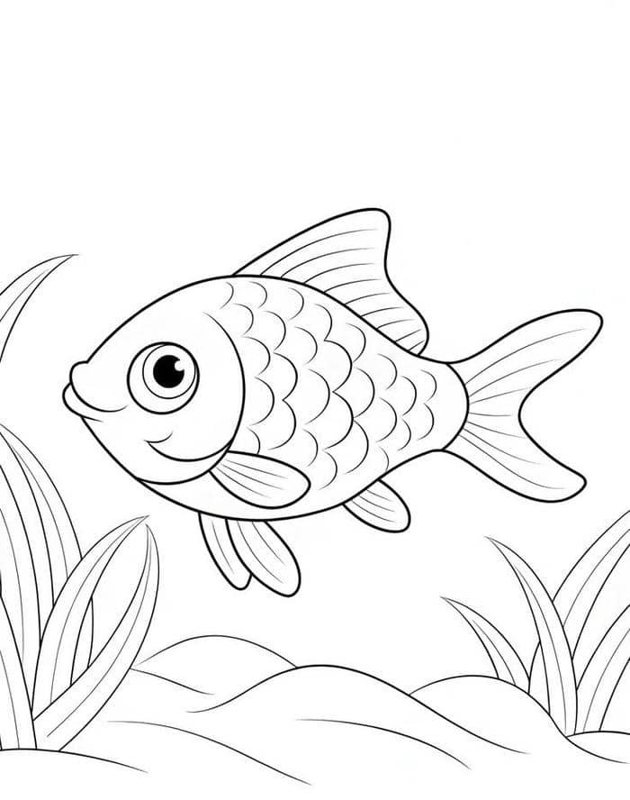 tranh tô màu con cá (30)