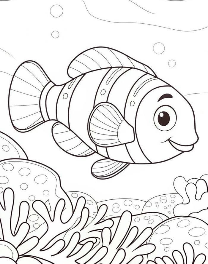 tranh tô màu con cá (4)
