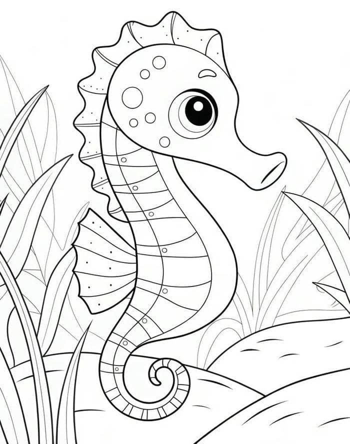 tranh tô màu con cá (7)