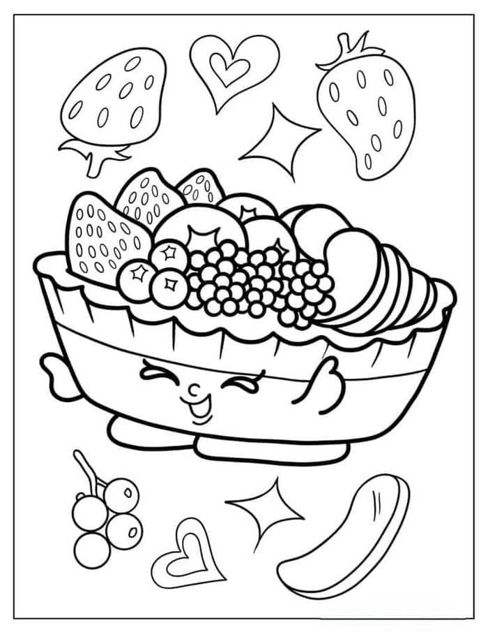 tranh tô màu đồ ăn (10)
