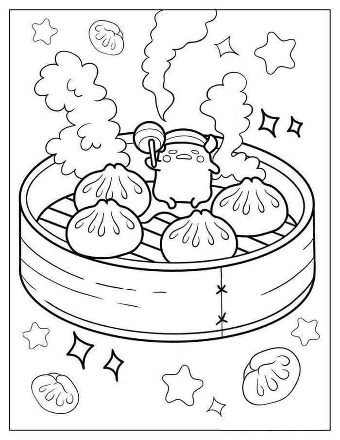 tranh tô màu đồ ăn (2)