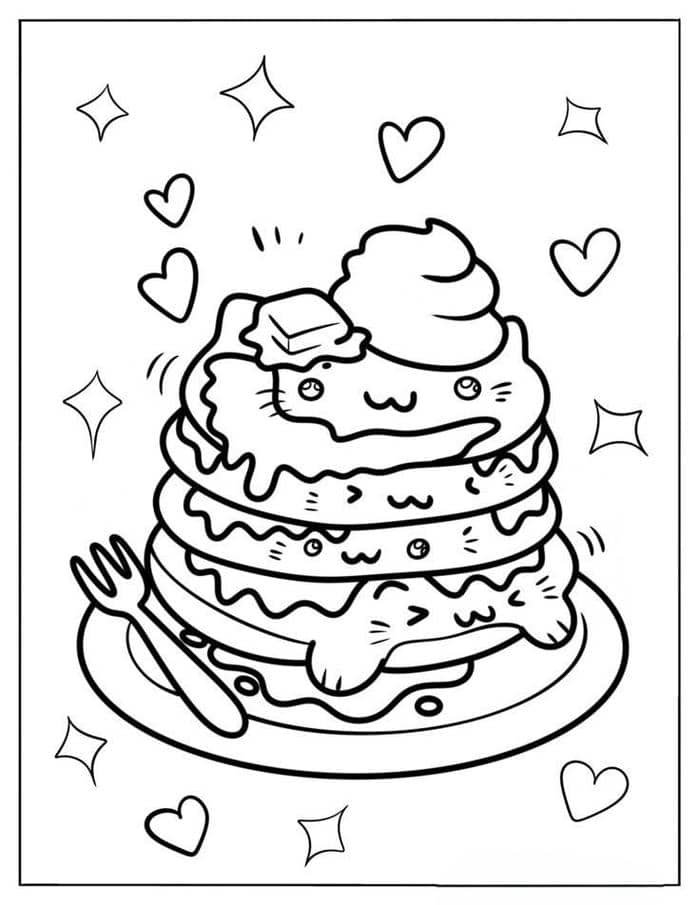 tranh tô màu đồ ăn (25)