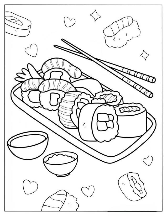 tranh tô màu đồ ăn (3)
