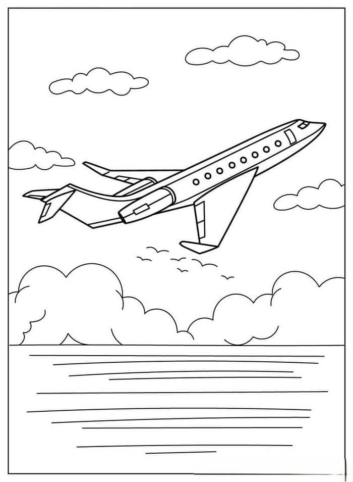 tranh tô màu máy bay (13)