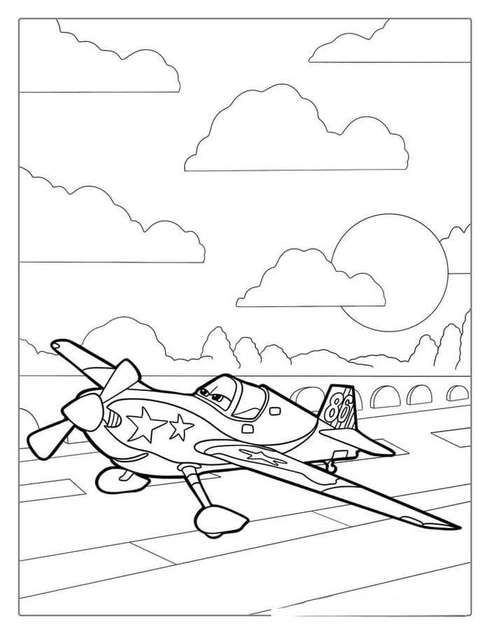 tranh tô màu máy bay (14)