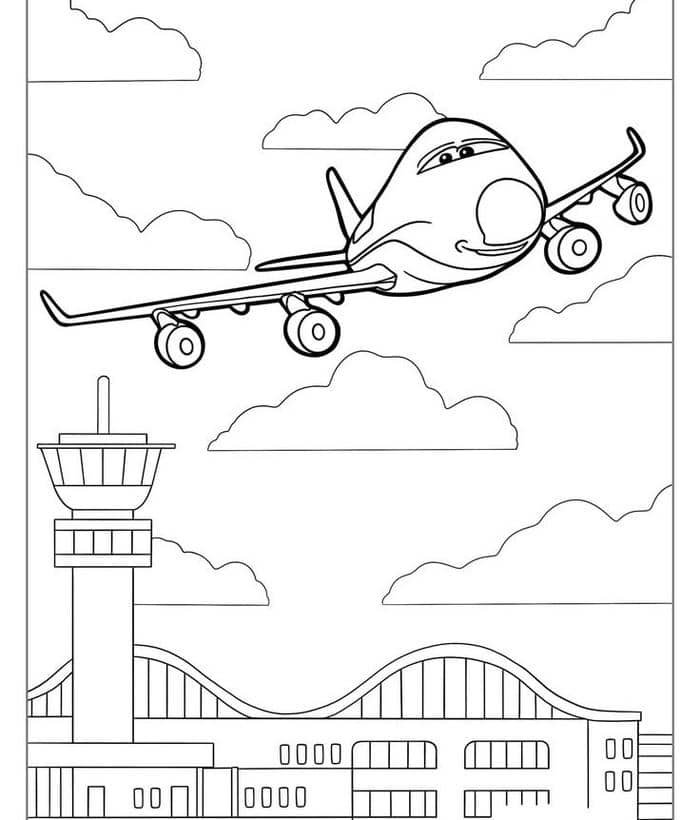 tranh tô màu máy bay (15)