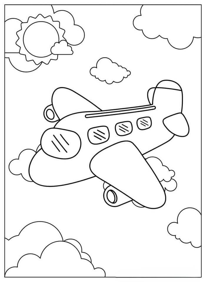tranh tô màu máy bay (16)